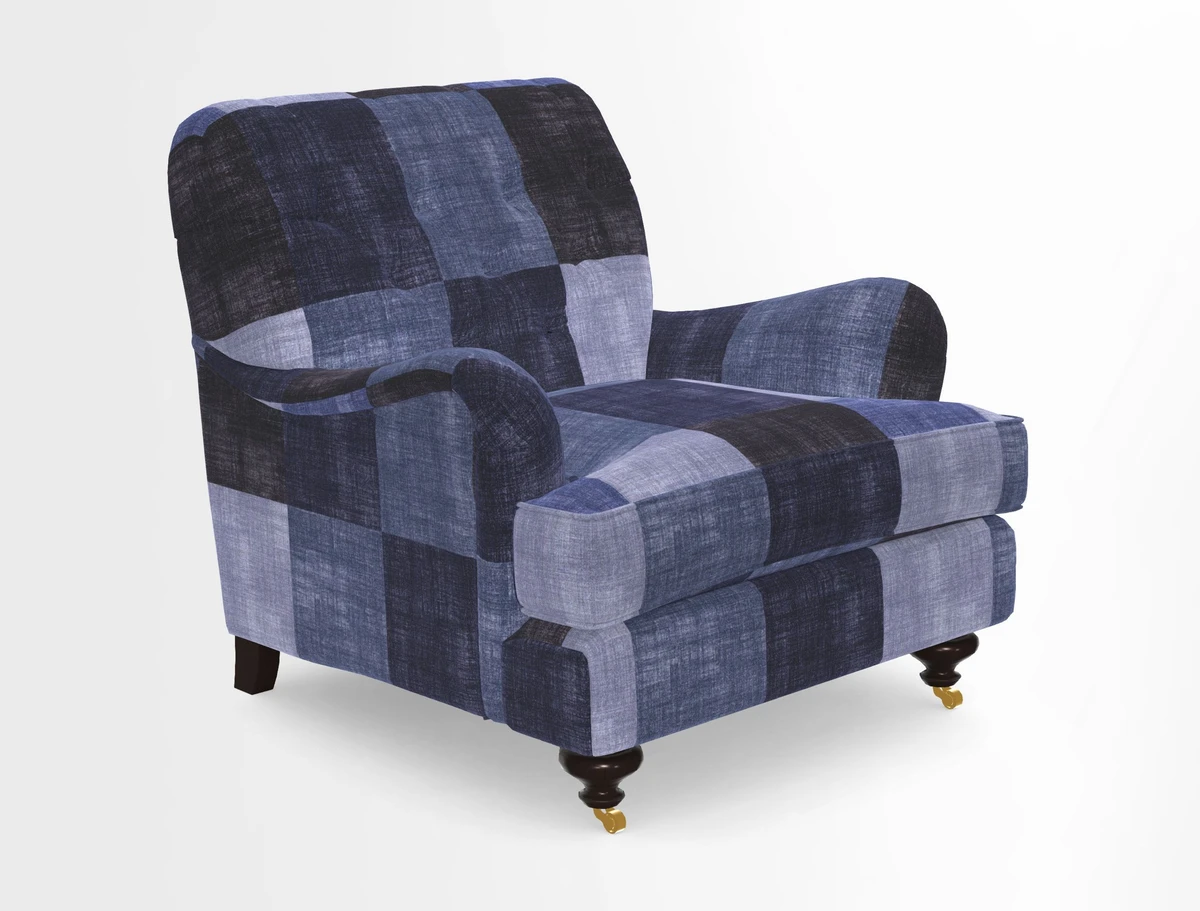 Chiddingfold Chair in Tango Velvet Flamingo