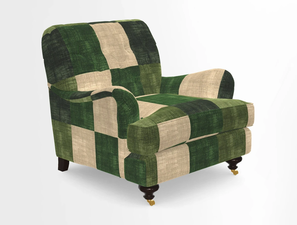 Chiddingfold Chair in Tango Velvet Flamingo