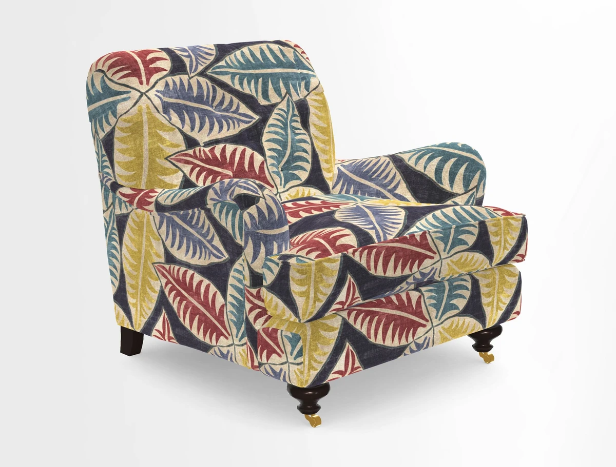 Chiddingfold Chair in Tango Velvet Flamingo