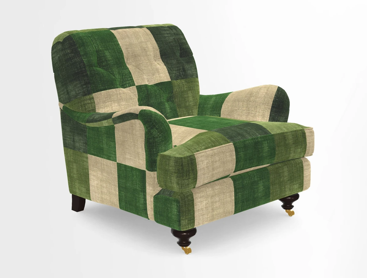 Chiddingfold Chair in Tango Velvet Flamingo