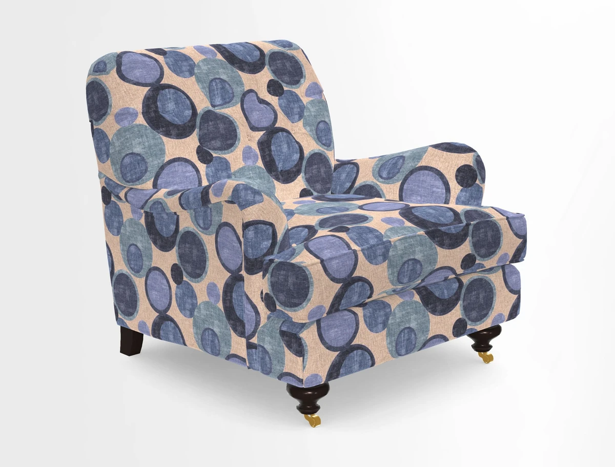 Chiddingfold Chair in Tango Velvet Flamingo