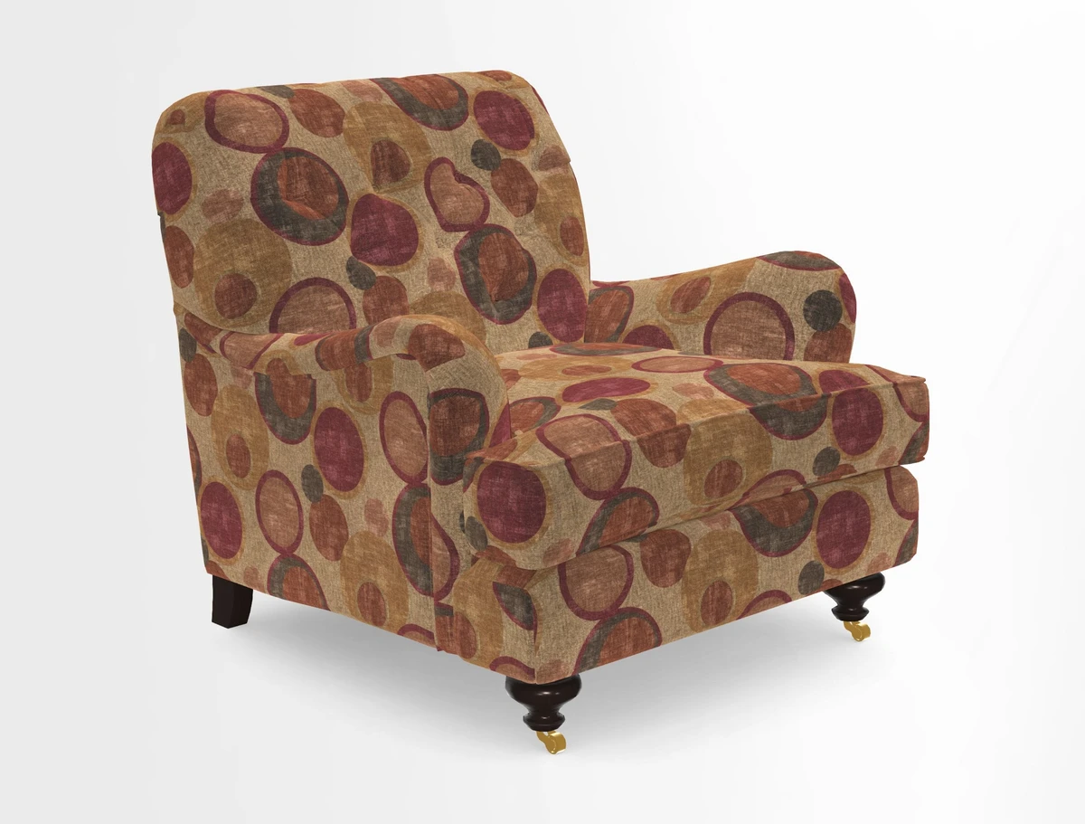 Chiddingfold Chair in Tango Velvet Flamingo