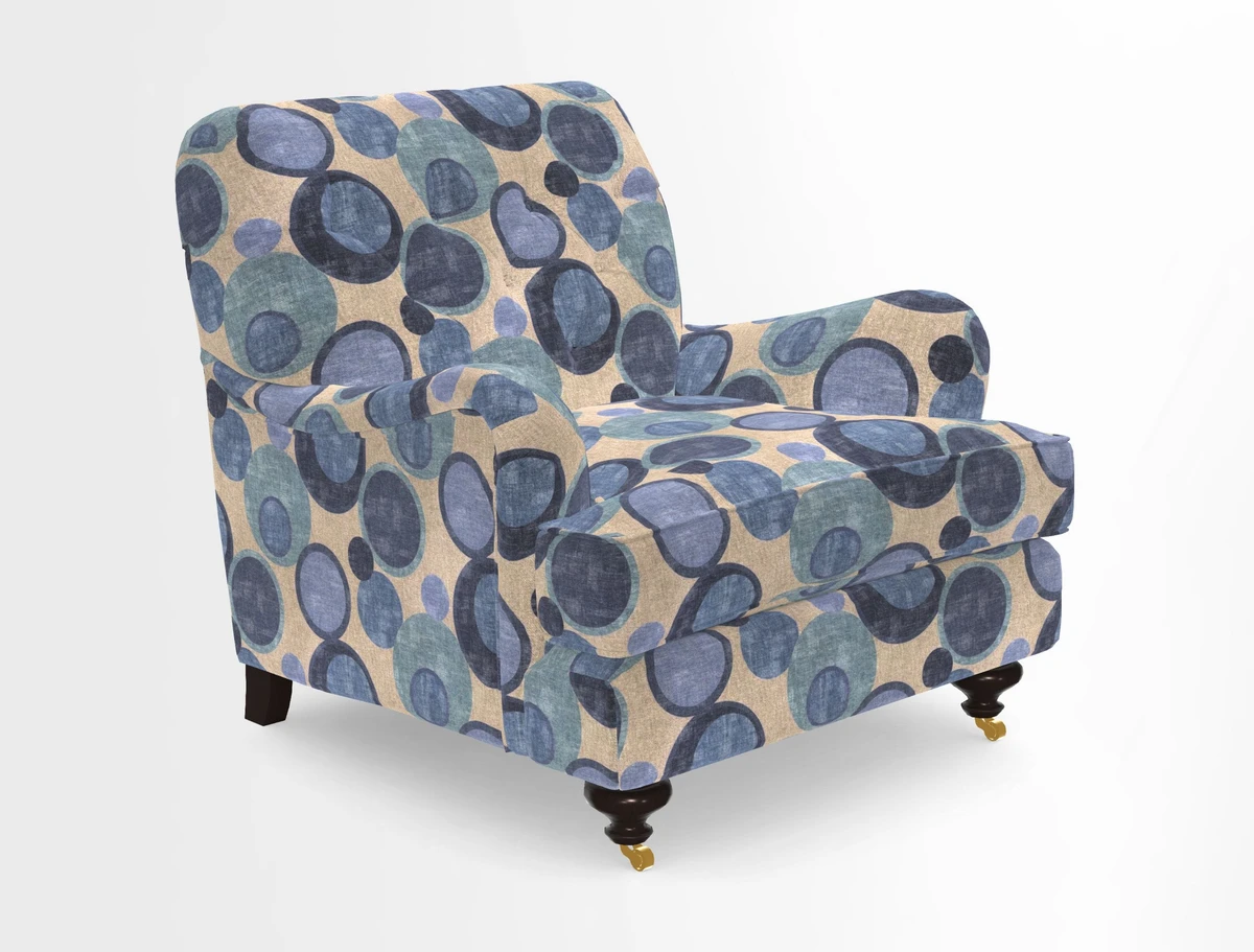 Chiddingfold Chair in Tango Velvet Flamingo