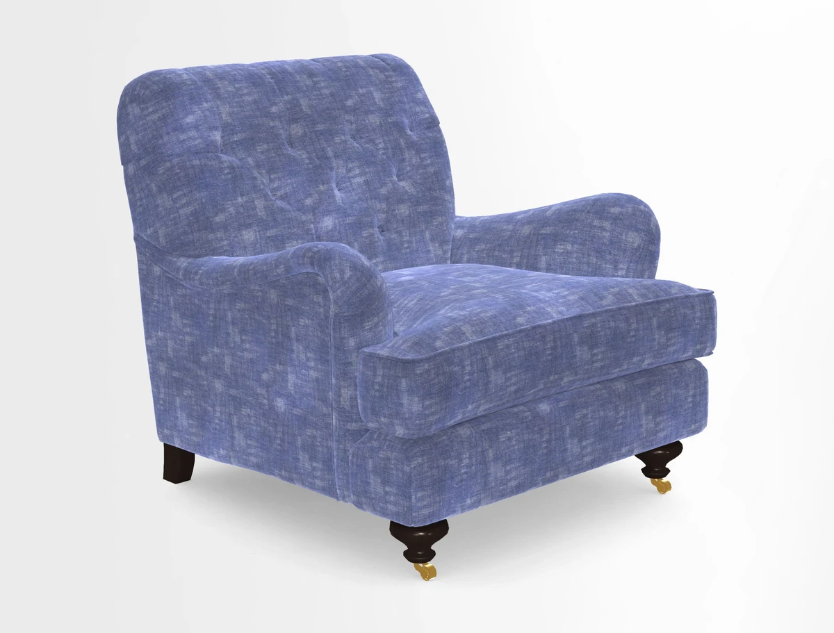 Chiddingfold Chair in Tango Velvet Flamingo