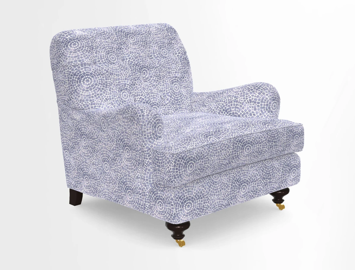 Chiddingfold Chair in Tango Velvet Flamingo
