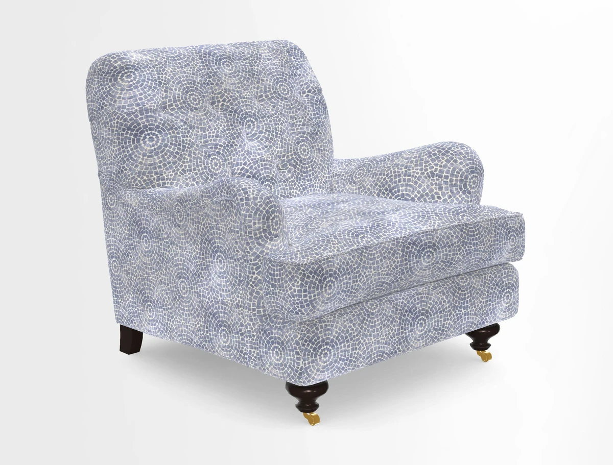 Chiddingfold Chair in Tango Velvet Flamingo