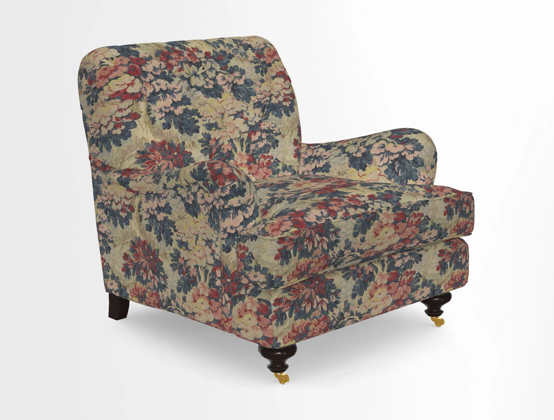 Chiddingfold Chair in Tango Velvet Flamingo