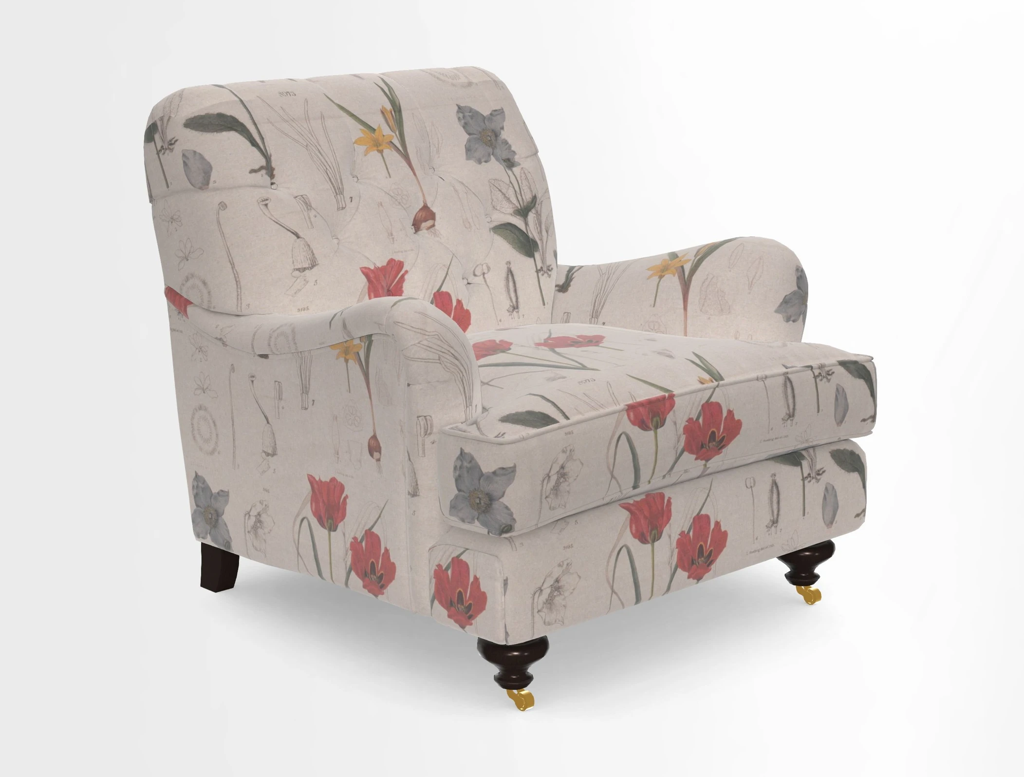 Chiddingfold Chair in Tango Velvet Flamingo
