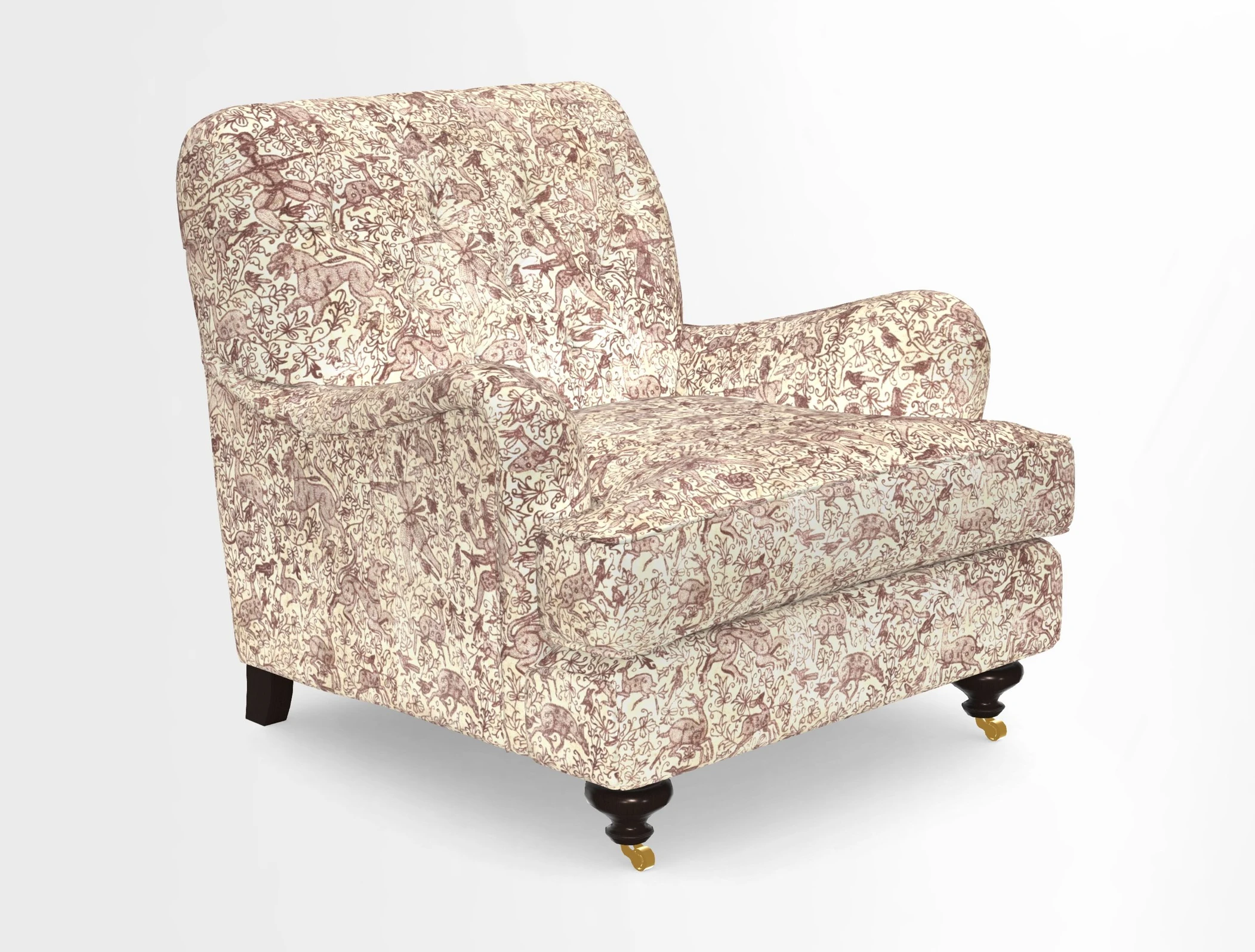 Chiddingfold Chair in Tango Velvet Flamingo