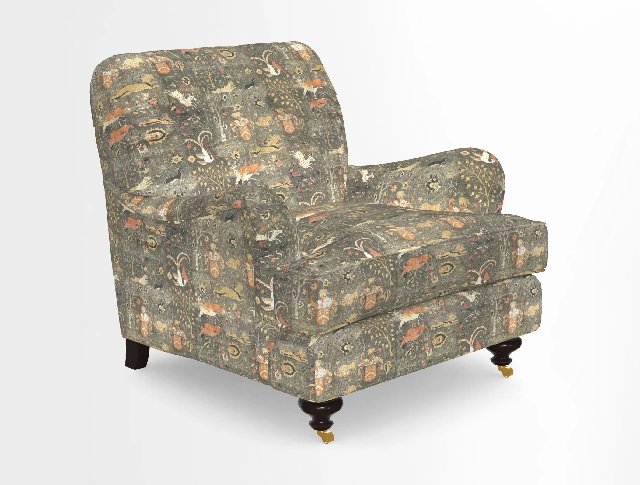 Chiddingfold Chair in Tango Velvet Flamingo