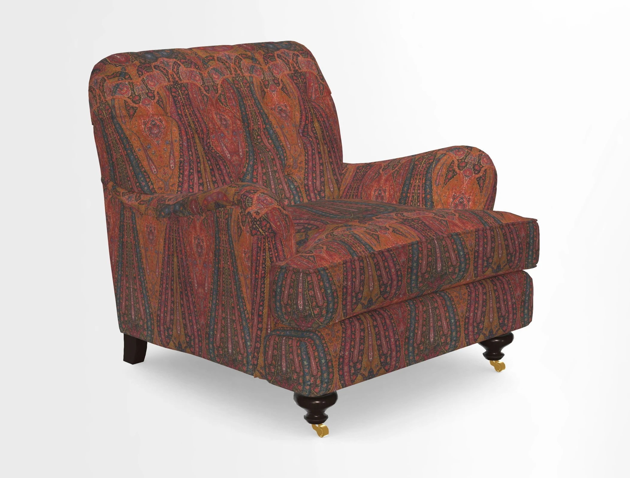 Chiddingfold Chair in Tango Velvet Flamingo