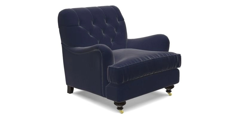 Chiddingfold Chair in Tango Velvet Flamingo