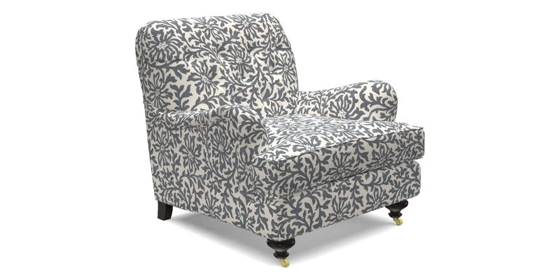 Chiddingfold Chair in Tango Velvet Flamingo