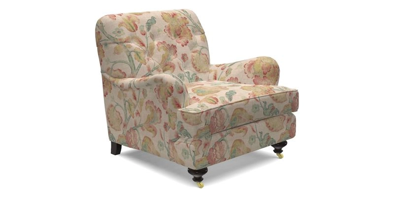 Chiddingfold Chair in Tango Velvet Flamingo