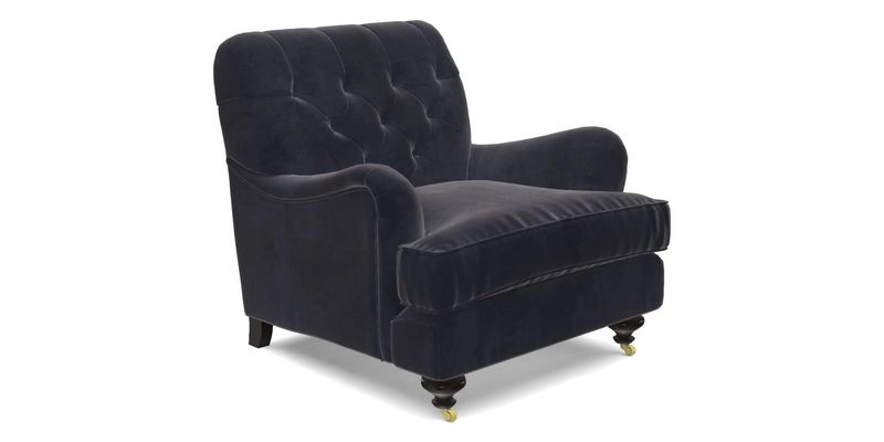 Chiddingfold Chair in Tango Velvet Flamingo