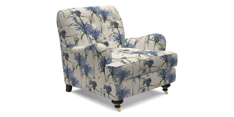 Chiddingfold Chair in Tango Velvet Flamingo