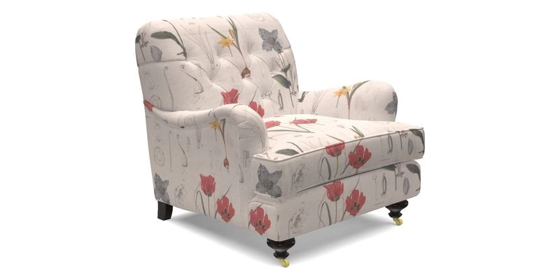 Chiddingfold Chair in Tango Velvet Flamingo