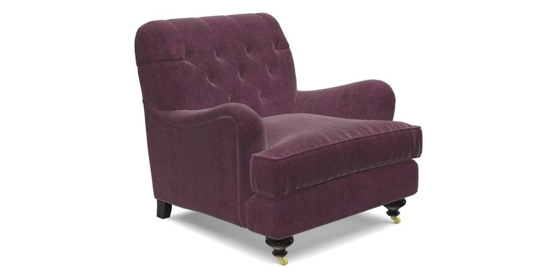 Chiddingfold Chair in Tango Velvet Flamingo