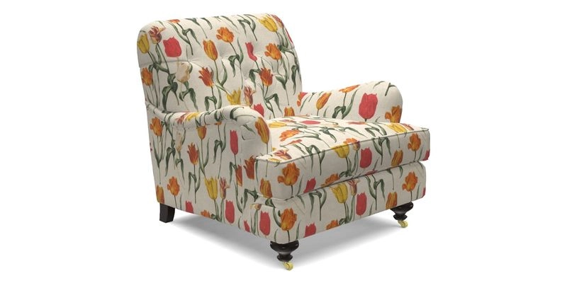 Chiddingfold Chair in Tango Velvet Flamingo