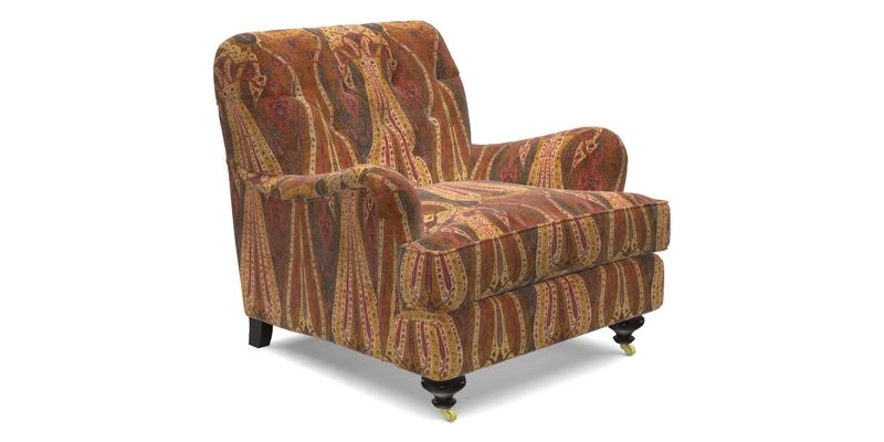 Chiddingfold Chair in Tango Velvet Flamingo
