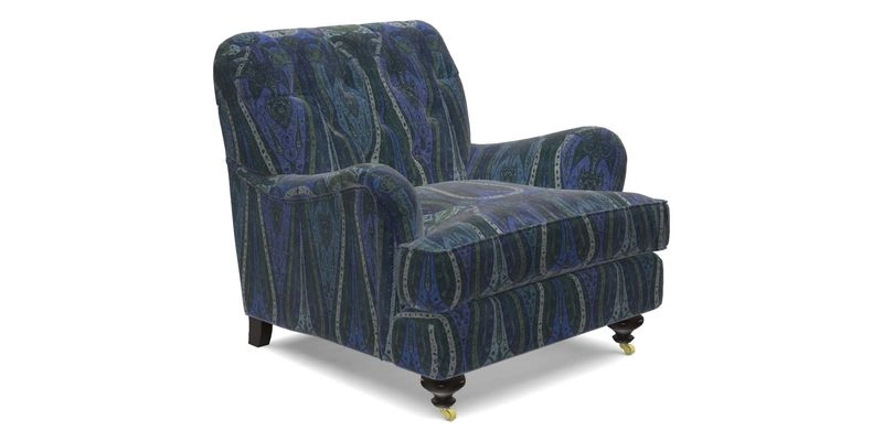Chiddingfold Chair in Tango Velvet Flamingo
