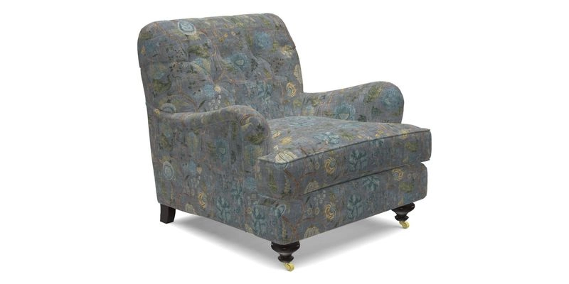Chiddingfold Chair in Tango Velvet Flamingo