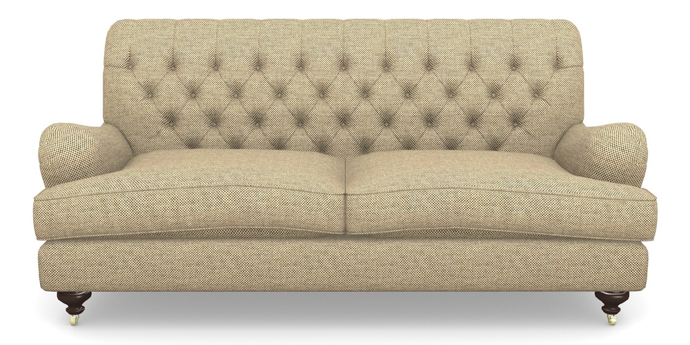Product photograph of Chiddingfold 3 Seater Sofa In Basket Weave - Ebony from Sofas and Stuff Limited