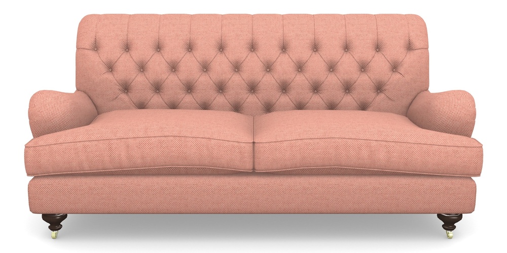 Product photograph of Chiddingfold 3 Seater Sofa In Basket Weave - Peony from Sofas and Stuff Limited
