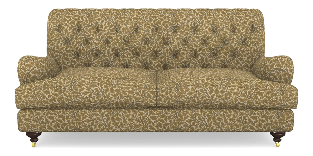 Product photograph of Chiddingfold 3 Seater Sofa In V A Drawn From Nature Collection - Oak Tree - Gold from Sofas and Stuff Limited