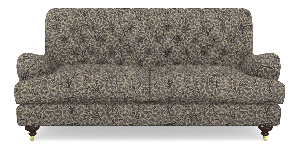 Product photograph of Chiddingfold 3 Seater Sofa In V A Drawn From Nature Collection - Oak Tree - Navy from Sofas and Stuff Limited