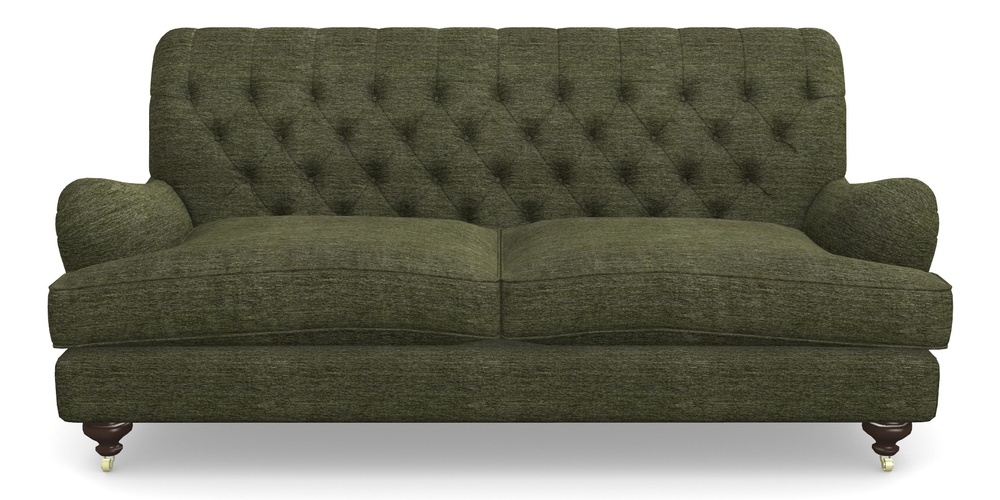 Product photograph of Chiddingfold 3 Seater Sofa In Textured Velvet - Lichen from Sofas and Stuff Limited