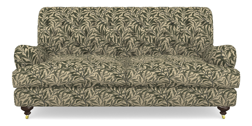 Product photograph of Chiddingfold 3 Seater Sofa In V A Drawn From Nature - Willow Bough Large - Dark Green from Sofas and Stuff Limited