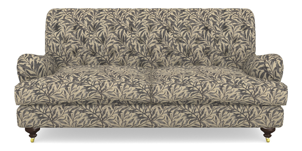 Product photograph of Chiddingfold 3 Seater Sofa In V A Drawn From Nature - Willow Bough Large - Navy from Sofas and Stuff Limited