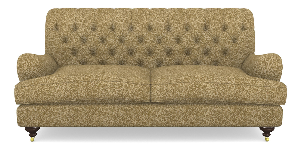 Product photograph of Chiddingfold 3 Seater Sofa In V A Drawn From Nature Collection - Willow - Gold from Sofas and Stuff Limited