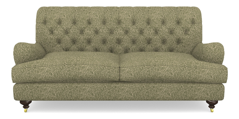 Product photograph of Chiddingfold 3 Seater Sofa In V A Drawn From Nature Collection - Willow - Light Green from Sofas and Stuff Limited