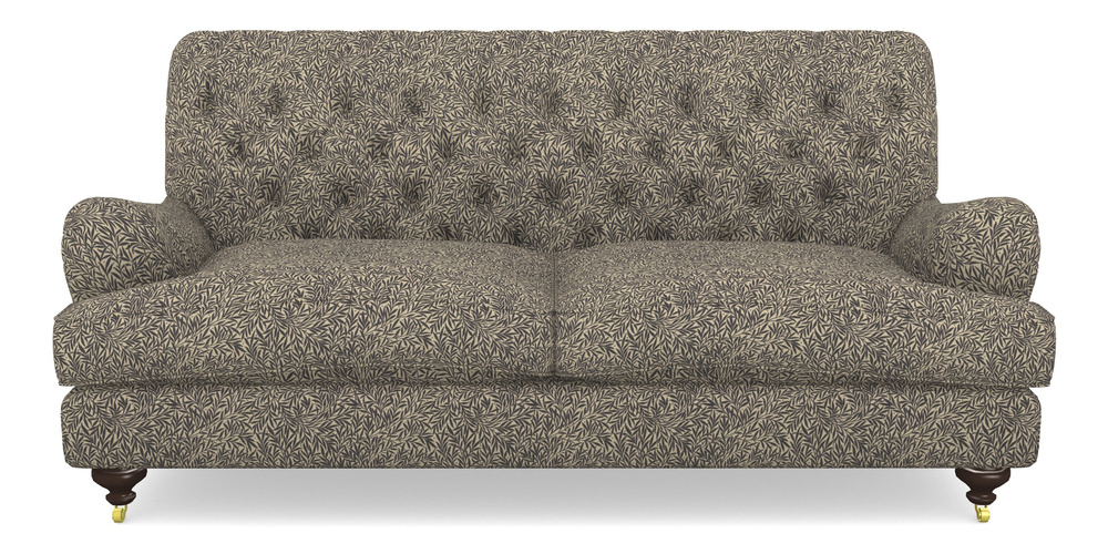 Product photograph of Chiddingfold 3 Seater Sofa In V A Drawn From Nature Collection - Willow - Navy from Sofas and Stuff Limited