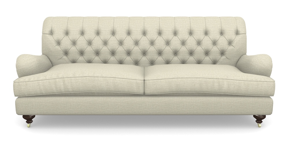 Product photograph of Chiddingfold 4 Seater Sofa In Antwerp Linen - Natural from Sofas and Stuff Limited