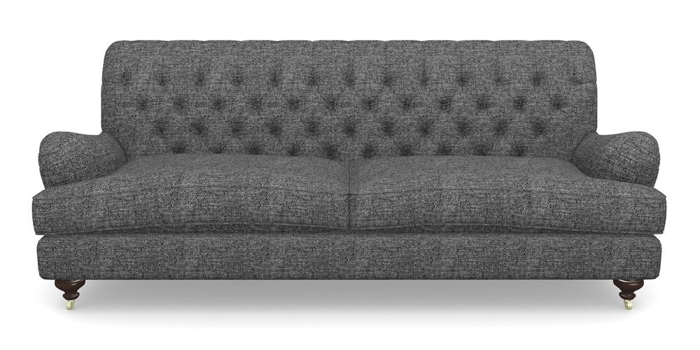 Product photograph of Chiddingfold 4 Seater Sofa In Aqua Clean Hove - Charcoal from Sofas and Stuff Limited