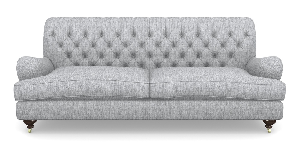 Product photograph of Chiddingfold 4 Seater Sofa In Aqua Clean Tenby - Silver from Sofas and Stuff Limited