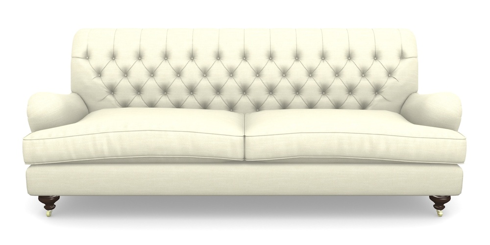 Product photograph of Chiddingfold 4 Seater Sofa In Basket Weave - Cream from Sofas and Stuff Limited