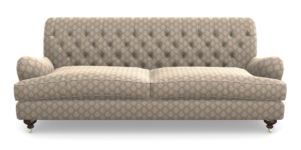 Product photograph of Chiddingfold 4 Seater Sofa In Cloth 21 - Coral 1 - Beech from Sofas and Stuff Limited