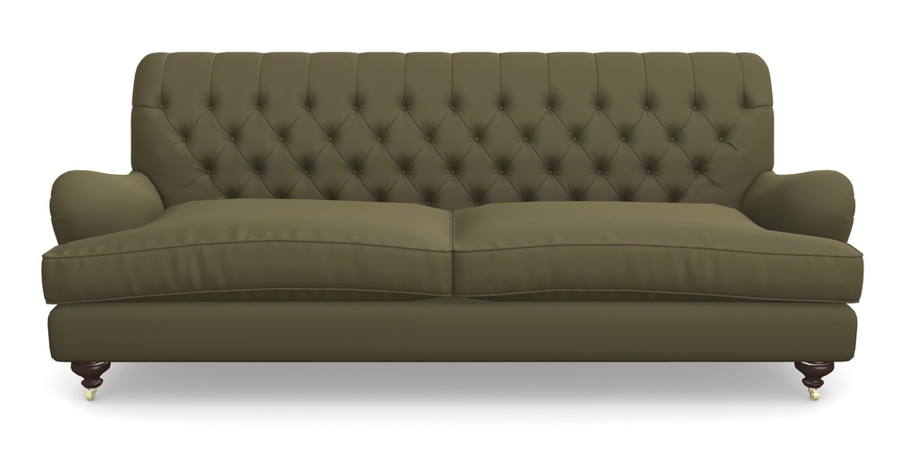 Product photograph of Chiddingfold 4 Seater Sofa In Clever Glossy Velvet - Sherwood from Sofas and Stuff Limited