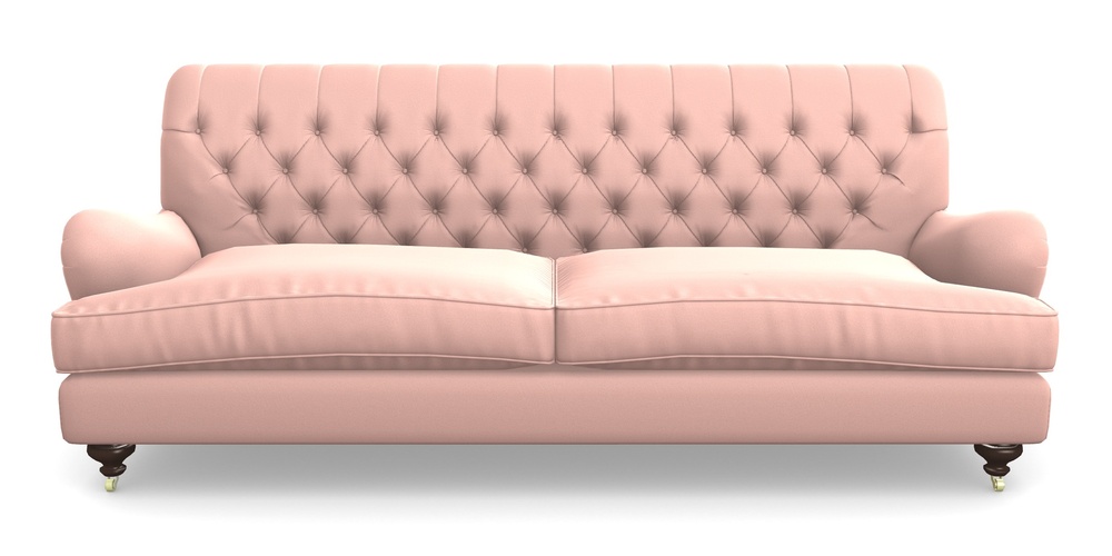 Product photograph of Chiddingfold 4 Seater Sofa In Clever Glossy Velvet - Tutu from Sofas and Stuff Limited