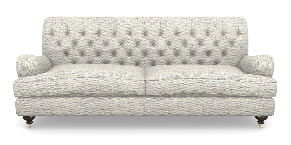 Product photograph of Chiddingfold 4 Seater Sofa In Chunky Herringbone - Chunky Herringbone Natural from Sofas and Stuff Limited