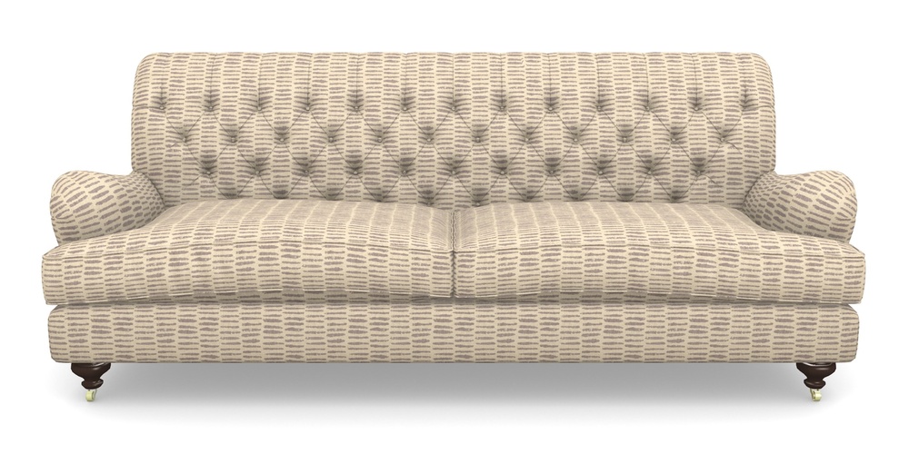 Product photograph of Chiddingfold 4 Seater Sofa In Cloth 18 - Daub - Berry from Sofas and Stuff Limited