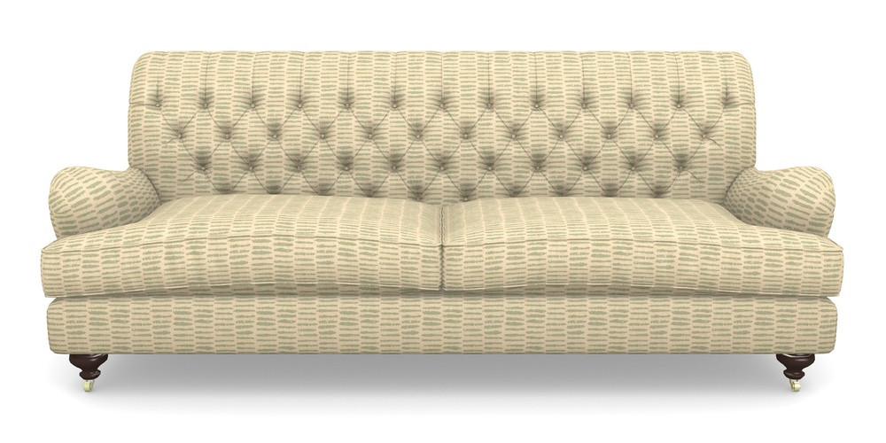 Product photograph of Chiddingfold 4 Seater Sofa In Cloth 18 - Daub - Fennel from Sofas and Stuff Limited