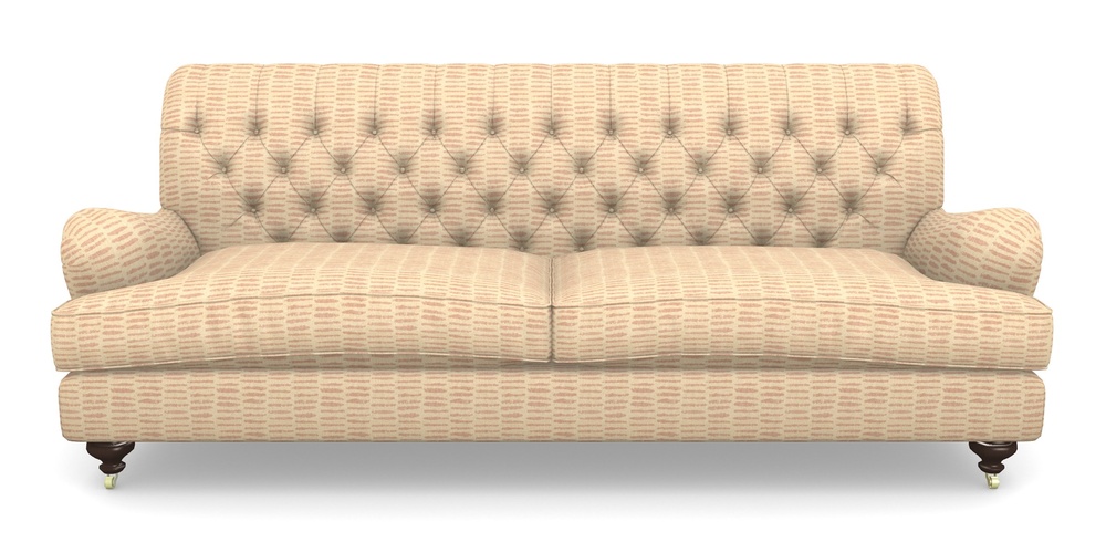 Product photograph of Chiddingfold 4 Seater Sofa In Cloth 18 - Daub - Flamingo from Sofas and Stuff Limited