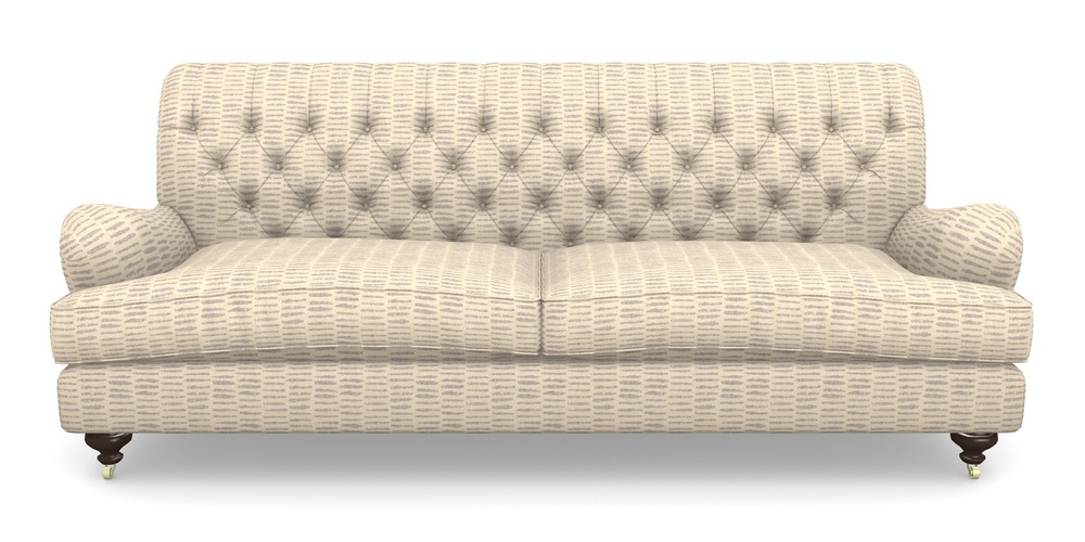 Product photograph of Chiddingfold 4 Seater Sofa In Cloth 18 - Daub - Lavender from Sofas and Stuff Limited