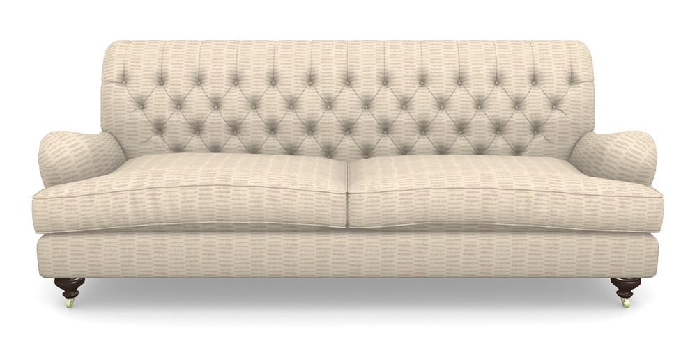 Product photograph of Chiddingfold 4 Seater Sofa In Cloth 18 - Daub - Rose from Sofas and Stuff Limited