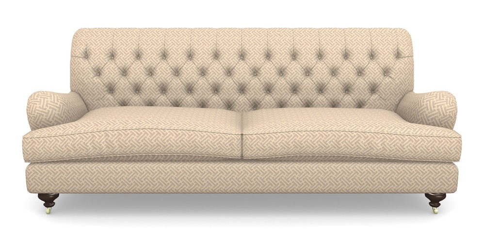 Product photograph of Chiddingfold 4 Seater Sofa In Cloth 18 - Key - Berry from Sofas and Stuff Limited